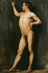 Figure masculine debout, 1899